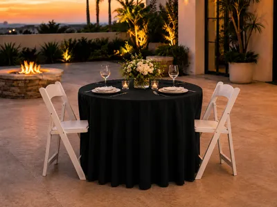 Cocktail Linen – Black