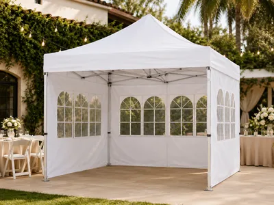 10×10 Pop-Up Canopy with Walls