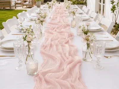 Table Runner – Pink